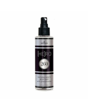 Spray Corpo ai Feromoni da Uomo HE(RO) 260 125ml Sensuva 7570