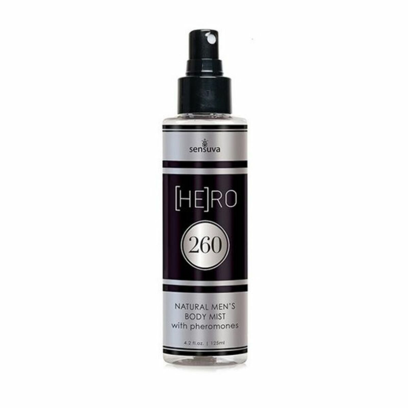 Spray Corpo ai Feromoni da Uomo HE(RO) 260 125ml Sensuva 7570