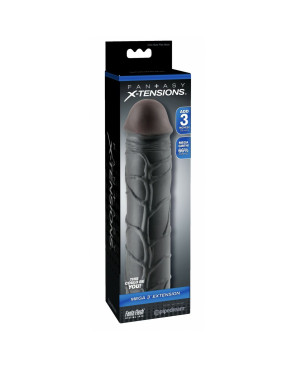 Cover per pene Pipedream Mega 3 Nero