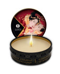 SHUNGA - MINI CARESS BY CANDELIGHT CANDELA DA MASSAGGIO FRAGOLE E CAVA 30 ML