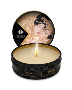 SHUNGA - MINI CARESS BY CANDELIGHT CANDELA DA MASSAGGIO VANIGLIA 30 ML