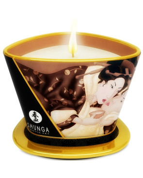 SHUNGA - MINI CARESS BY CANDELIGHT CANDELA DA MASSAGGIO AL CIOCCOLATO 170 ML