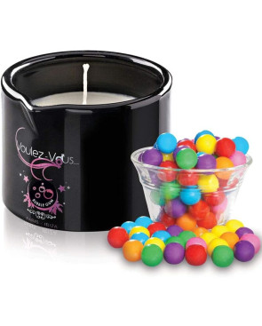 VOULEZ-VOUS - CANDELA DA MASSAGGIO BUBBLEGUM 180ML