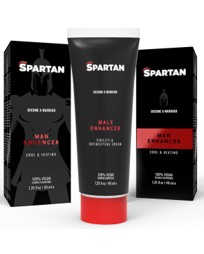 SPARTAN - GEL DI COPPIA CREMA VIRILITÀ E INSENSIFICANTE 100% VEGAN