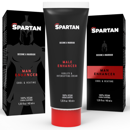 SPARTAN - GEL DI COPPIA CREMA VIRILITÀ E INSENSIFICANTE 100% VEGAN