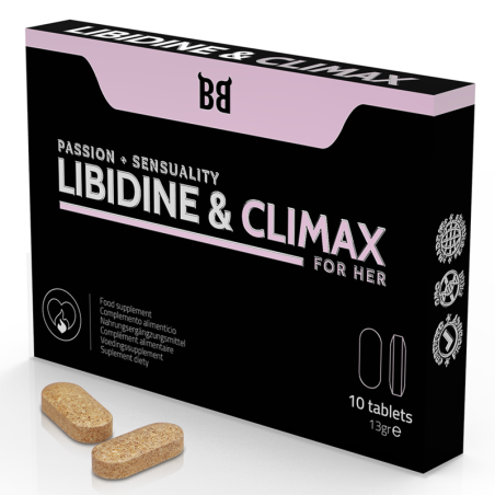 BLACK BULL - LIBIDINE E CLIMAX AUMENTANO L BIDO PER DONNE 10 CAPSULE