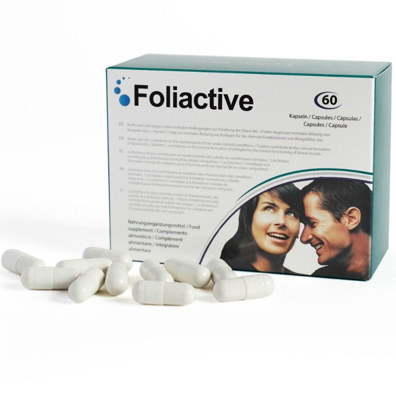 500 COSMETICS - FOLIACTIVE PILLS INTEGRATORE ALIMENTARE PERDITA DI CAPELLI