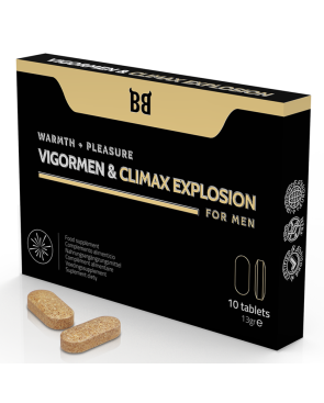 BLACK BULL - VIGORMEN  CLIMAX EXPLOSION MAGGIORE PIACERE PER GLI UOMINI 10 CAPSULE