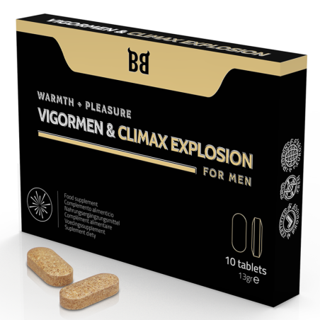 BLACK BULL - VIGORMEN  CLIMAX EXPLOSION MAGGIORE PIACERE PER GLI UOMINI 10 CAPSULE