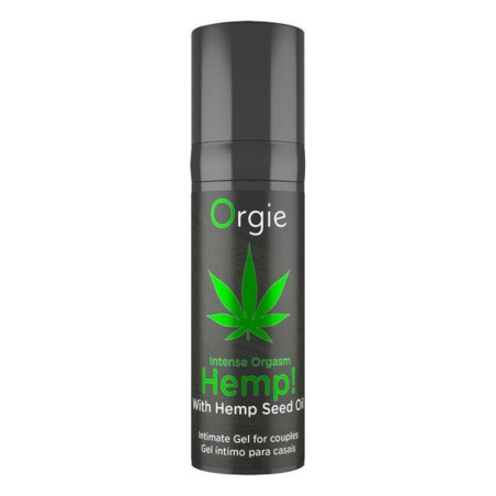 Gel Stimolante Orgie Hemp! Intense Orgasm 15 ml 30 ml