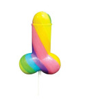 PRIDE - SPENCER  FLEETWOOD LECCA LILLIPOP LGBT CAZZO ARCOBALENO