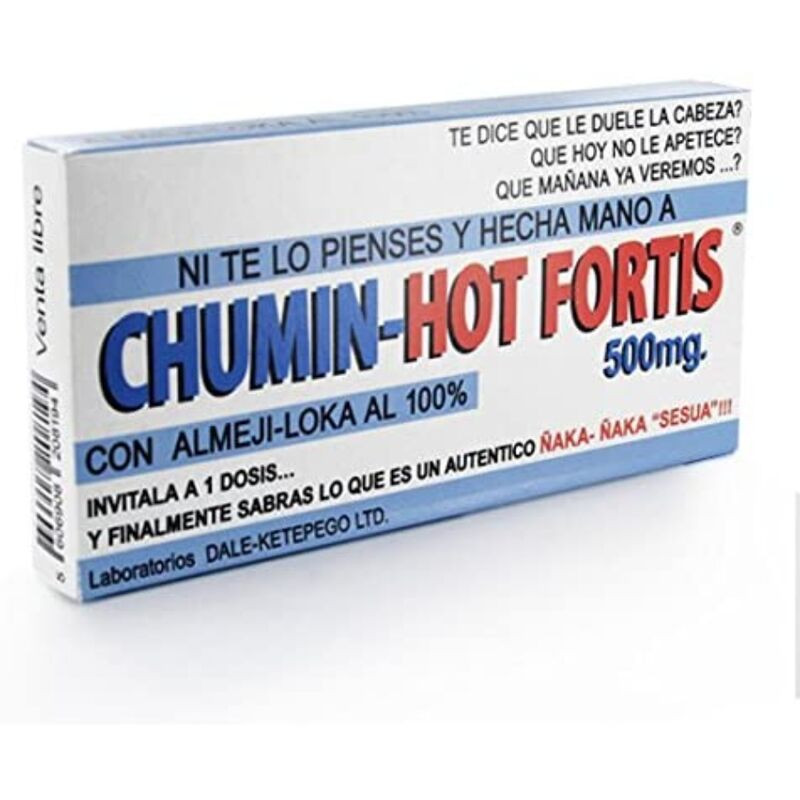 DIABLO GOLOSO - SCATOLA DI CARAMELLE FORTIS CHUMIN-HOT