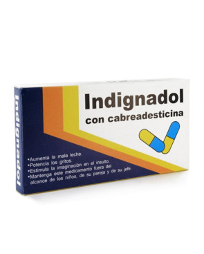 DIABLO GOLOSO - SCATOLA MEDICINALI INDIGNADOL