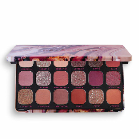 Palette di Ombretti Revolution Make Up Forever Flawless Allure 18 colori