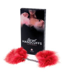 GIOCO SEGRETO - MANETTE MARABOU ROSSO