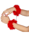 GIOCO SEGRETO - MANETTE MARABOU ROSSO