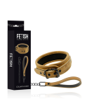 FETISH SUBMISSIVE ORIGEN - COLLANA FODERATA IN NEOPRENE CON CATENA