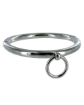 METAL HARD - COLLANA BDSM CON ANELLO 18CM