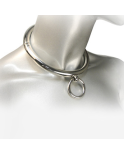 METAL HARD - COLLANA BDSM CON ANELLO 18CM