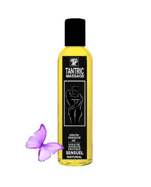 EROS-ART - OLIO DA MASSAGGIO TANTRICO NATURALE E AFRODISIACO NEUTRO 200 ML