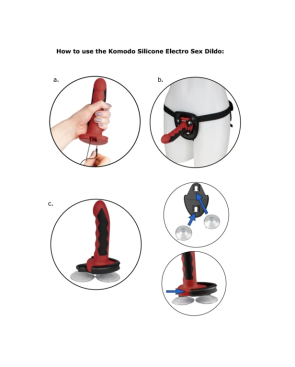 ELECTRASTIM - DILDO KOMODO SILICONE FUSION