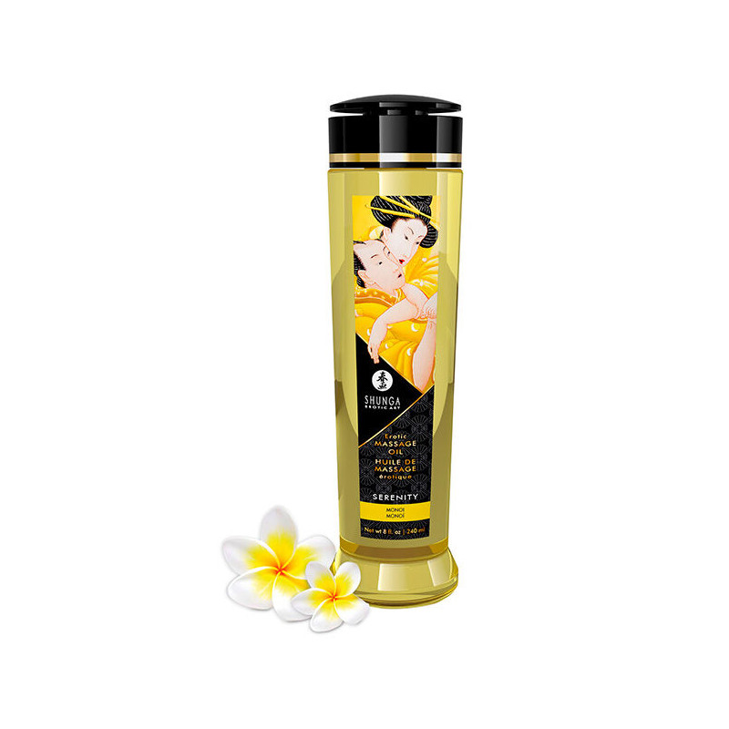 SHUNGA - OLIO DA MASSAGGIO EROTICO SERENITÀ 240 ML