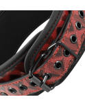 BEGME - COLLARE IN PELLE VEGANA PREMIUM RED EDITION CON FODERA IN NEOPRENE