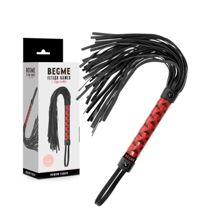 BEGME - FLOGGER IN PELLE VEGANA EDIZIONE ROSSA