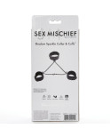 SEX  MICHIEF - COLLETTO E POLSINI SHADOW SCINTILLANTI