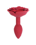 OHMAMA FETISH - PLUG ANALE IN SILICONE ROSA ROSSO