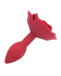 OHMAMA FETISH - PLUG ANALE IN SILICONE ROSA ROSSO