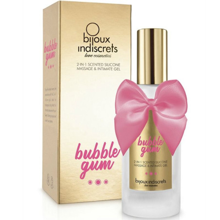 BIJOUX - BUBBLE GUM GEL 2 IN 1 GOMMA SILICONE ALLA FRAGOLA 100 ML