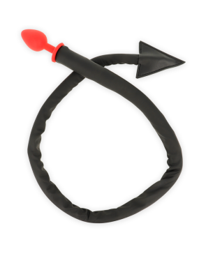 OHMAMA FETISH DEVIL''S TAIL TAPPO IN SILICONE 8 CM