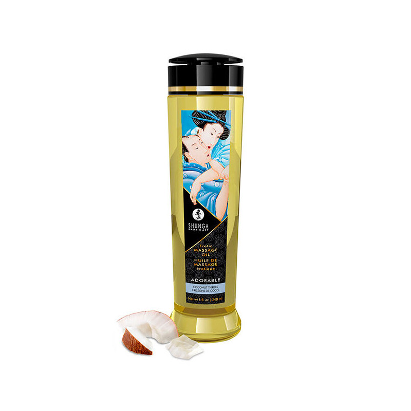 SHUNGA - ADORABILE OLIO DA MASSAGGIO EROTICO 240 ML