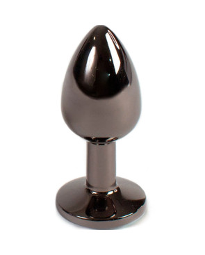 SECRETPLAY - BUTT PLUG GUNMETAL TAGLIA PICCOLA 7 CM