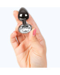 SECRETPLAY - BUTT PLUG GUNMETAL TAGLIA PICCOLA 7 CM