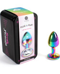 SECRETPLAY - TAPPO IN METALLO RAINBOW TAGLIA PICCOLA 7 CM