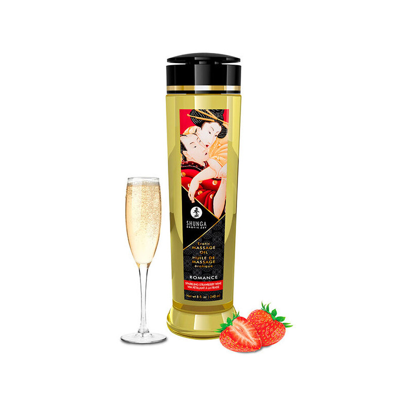 SHUNGA - OLIO DA MASSAGGIO ROMANTICO EROTICO 240 ML