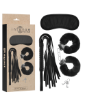 INTENSE FETISH - PLAYSET EROTICO 1 CON MANETTE, MASCHERA CIECA E FLOGGER