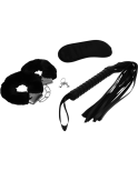 INTENSE FETISH - PLAYSET EROTICO 1 CON MANETTE, MASCHERA CIECA E FLOGGER