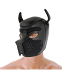 DARKNESS - MASCHERA PER CANI IN NEOPRENE CON MUSEROLA RIMOVIBILE M