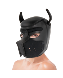 DARKNESS - MASCHERA PER CANI IN NEOPRENE CON MUSEROLA RIMOVIBILE M