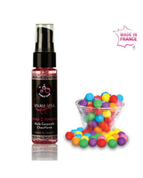 VOULEZ-VOUS - OLIO CORPO RISCALDANTE BUBBLEGUM 35 ML