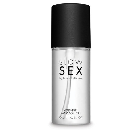 BIJOUX - OLIO DA MASSAGGIO SESSO LENTO EFFETTO CALORE 50 ML