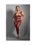 Set di Lingerie Fantasy Lingerie Rosso (Queen size)