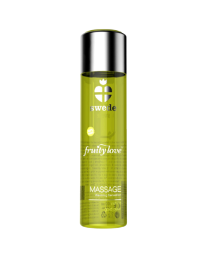 SWEDE - FRUITY LOVE OLIO DA MASSAGGIO EFFETTO RISCALDANTE VANIGLIA E PERA ORO 120 ML