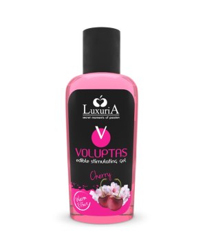 INTIMATELINE LUXURIA - VOLUPTAS GEL DA MASSAGGIO ALIMENTARE EFFETTO RISCALDANTE - CILIEGIA 100 ML