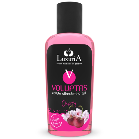 INTIMATELINE LUXURIA - VOLUPTAS GEL DA MASSAGGIO ALIMENTARE EFFETTO RISCALDANTE - CILIEGIA 100 ML