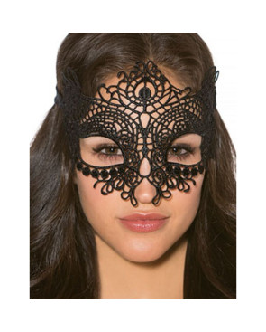 QUEEN LINGERIE - MASCHERA IN PIZZO TAGLIA UNICA