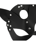 COQUETTE CHIC DESIRE - MASCHERA VEGANA IN PELLE CON ORECCHIE DI GATTO